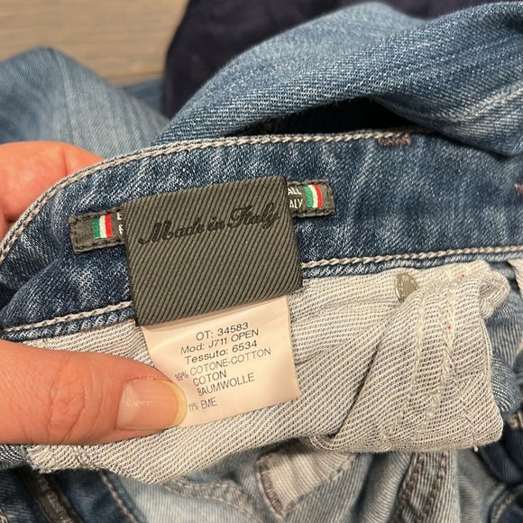 Jacob Cohen Indigo Denim Jeans - Picture 10 of 14